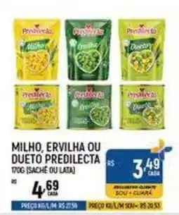 Supermercado Guará milho, ervilha ou dueto predilecta oferta