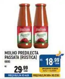 Supermercado Guará molho predilecta passata (rustica) oferta