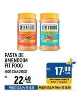 Supermercado Guará Pasta de amendoim fit food oferta