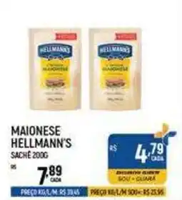 Supermercado Guará Maionese hellmann's oferta