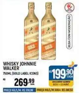 Supermercado Guará Whisky johnnie walker oferta