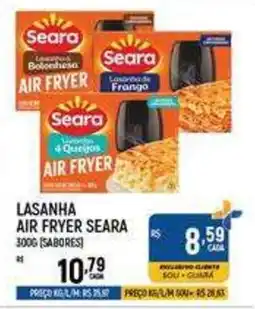 Supermercado Guará Lasanha air fryer seara oferta