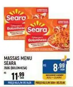 Supermercado Guará Massas menu seara oferta