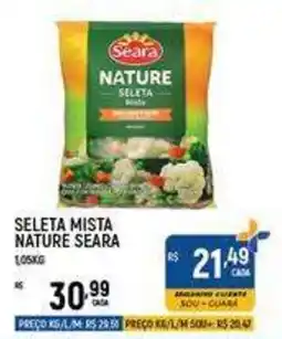 Supermercado Guará seleta mista nature seara oferta