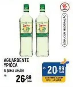Supermercado Guará Aguardente ypioca tl (lima limão) oferta