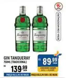 Supermercado Guará gin tanqueray oferta