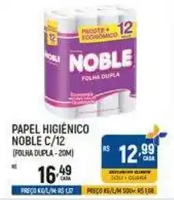 Supermercado Guará papel higiênico noble c/12 oferta