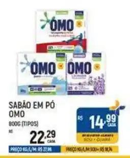 Supermercado Guará Sabão em pó omo oferta
