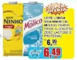 Supermercado Estrela Azul Leite longa vida ninho ou molico varios tipos 1l (exceto zerc lactose e proteina) oferta