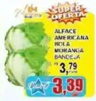 Supermercado Estrela Azul Alface americana bola moranga bandeja oferta