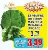 Supermercado Estrela Azul espinafre ou couve manteiga moranga oferta