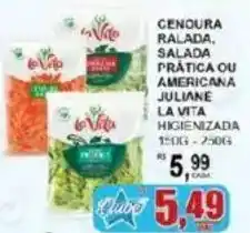 Supermercado Estrela Azul Genoura salada, salada prática ou americana juliane la vita oferta