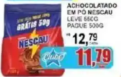 Supermercado Estrela Azul achocolatado em pó nescau oferta