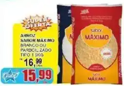 Supermercado Estrela Azul Arroz sabor máximo branco ou parboilizado oferta
