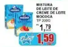 Supermercado Estrela Azul mistura de leite de creme de leite mococa oferta