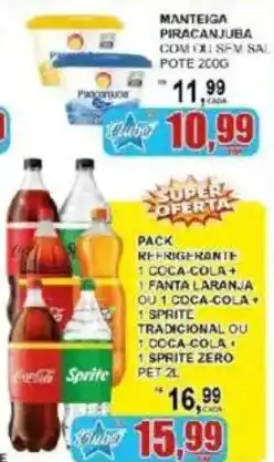 Supermercado Estrela Azul Manteiga piracanjuba com ou sem sal oferta