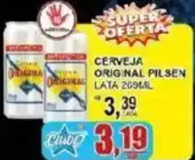 Supermercado Estrela Azul Cerveja original pilsen oferta