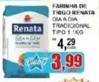 Supermercado Estrela Azul Farinha de trigo renata dia a dia tradicional tipo 1 oferta