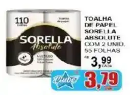Supermercado Estrela Azul toalha de papel sorella absolute oferta