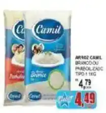 Supermercado Estrela Azul Arroz camil branco ou parboilizado tipo 1 kg oferta