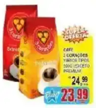 Supermercado Estrela Azul Café 3 corações vários tipos oferta