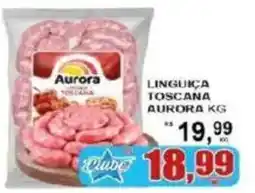 Supermercado Estrela Azul Linguiça Toscana Aurora oferta