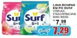 Supermercado Estrela Azul Lava roupas em pó surf varias fragrâncias oferta