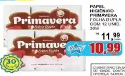 Supermercado Estrela Azul Papel higienico primavera folha dupla oferta