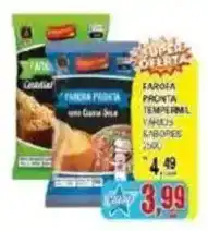 Supermercado Estrela Azul Farofa pronta temperal vários sabores oferta