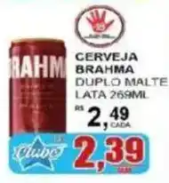 Supermercado Estrela Azul Cerveja brahma duplo malte oferta