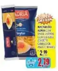 Supermercado Estrela Azul Macarrão adria com ovos variados c/150g oferta