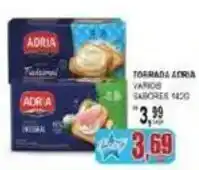 Supermercado Estrela Azul Torrada adria varios sabores 142g oferta