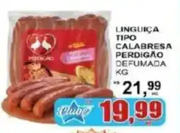 Supermercado Estrela Azul Linguiça tipo calabresa defumada oferta