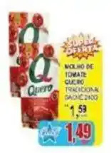Supermercado Estrela Azul molho de tomate quero tradicional oferta
