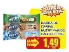 Supermercado Estrela Azul Barra de ceral nutry vários sabor 220g oferta
