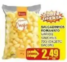 Supermercado Estrela Azul Salgadinhos romano varios sabores oferta