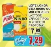 Supermercado Estrela Azul Leite longa vida ninho ou molico zero oferta