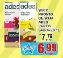 Supermercado Estrela Azul suco pronto de soja ades vários sabores oferta