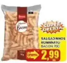 Supermercado Estrela Azul Salgadinhos romanau bacon oferta