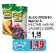 Supermercado Estrela Azul Suco pronto marata nectar varios sabores oferta