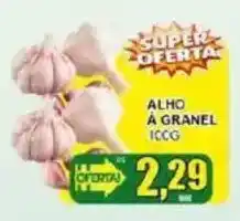 Supermercado Estrela Azul Alho à granel oferta