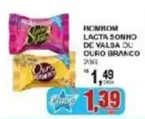 Supermercado Estrela Azul Lacta sonho de valsa ouro branco oferta