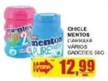 Supermercado Estrela Azul Chicle mentos caixa vários sabores oferta