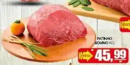 Supermercado Estrela Azul Patinho bovino oferta