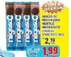 Supermercado Estrela Azul Biscoito recheado nestlé negresco varius oferta
