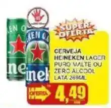 Supermercado Estrela Azul Cerveja heineken lager oferta