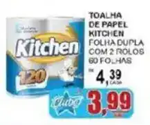 Supermercado Estrela Azul Toalha de papel kitchen folha dupla oferta