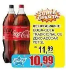 Supermercado Estrela Azul Refrigerante coca-cola tradicional cu zero acucar oferta