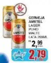 Supermercado Estrela Azul Cerveja amstel lager puro malte oferta