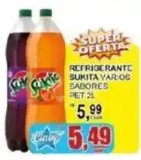 Supermercado Estrela Azul Refrigerante sukita varios sabores oferta